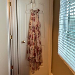 Size Small Floral High Low Dress